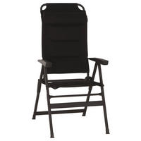 CAMPINGSESSEL - Anthrazit, KONVENTIONELL, Textil/Metall (61/121/76cm) - Siena Garden