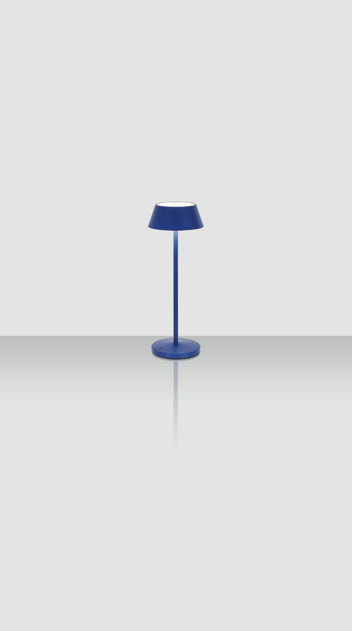 PORTABEL LAMPA 11/30 cm   - blå/svart, Trend, metall/plast (11/30cm) - Dieter Knoll