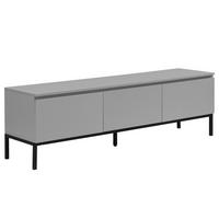 TV-BÄNK  150/46/37 cm 3 låda(or) stående  - grå/svart, Design, metall/trämaterial (150/46/37cm) - Livetastic