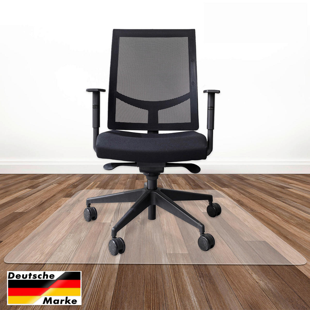 BODENSCHUTZMATTE 190/200 cm  - Transparent, Basics, Kunststoff (190/200cm)