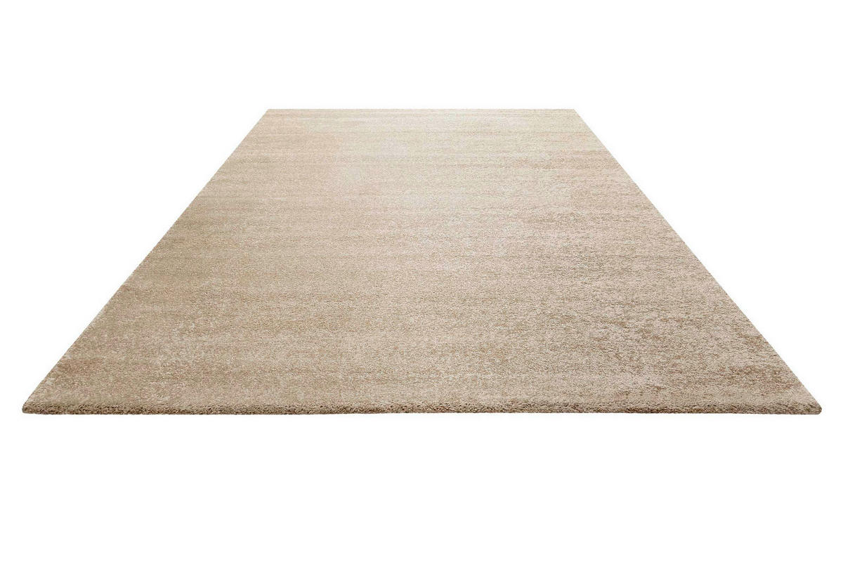 WEBTEPPICH Wohnzimmer 120/170 cm Lido Beige rechteckig  - Beige, KONVENTIONELL, Textil (120/170cm) - WECON HOME
