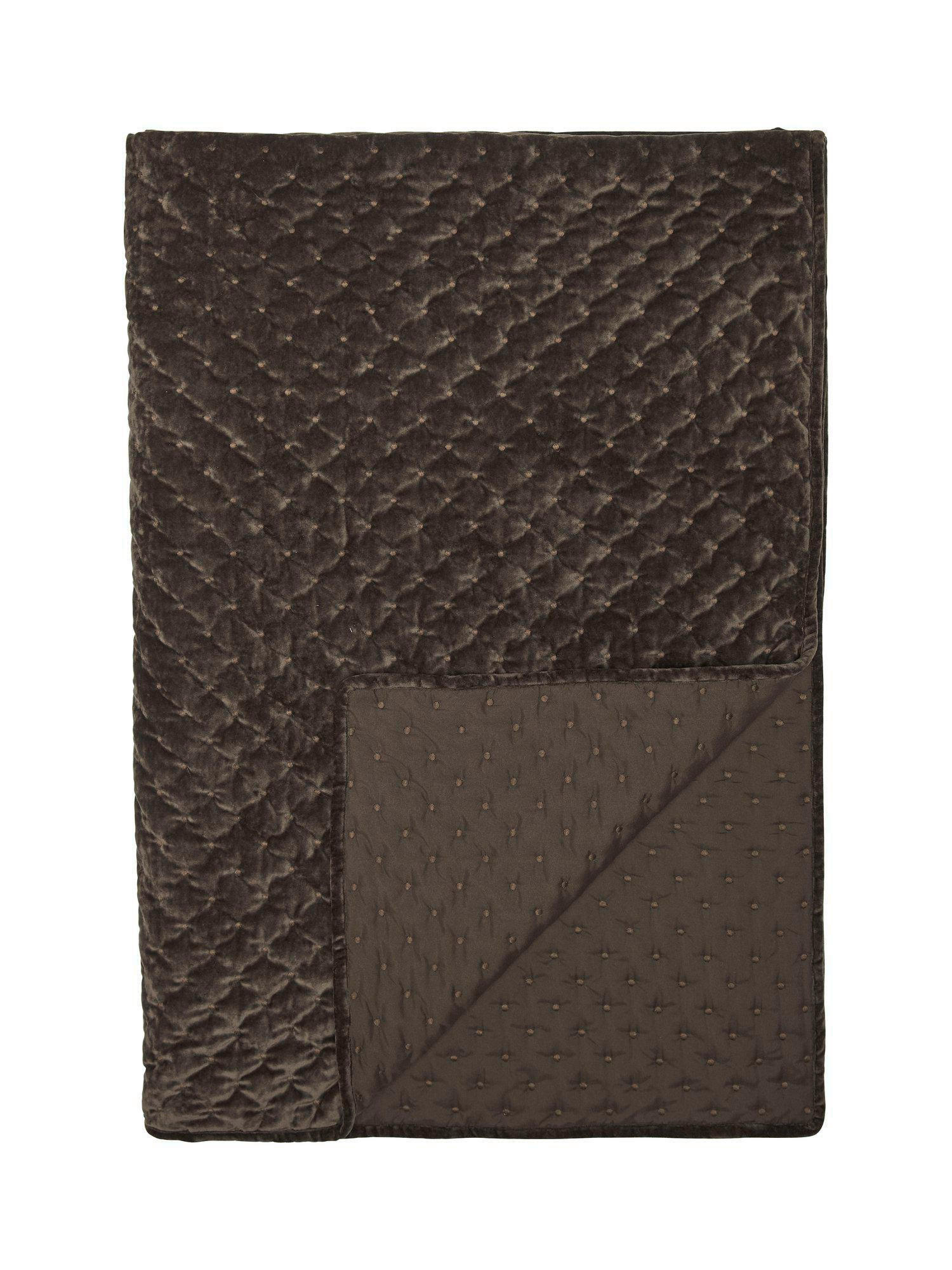 TAGESDECKE 180/260 cm  - Braun, Basics, Textil (180/260cm)