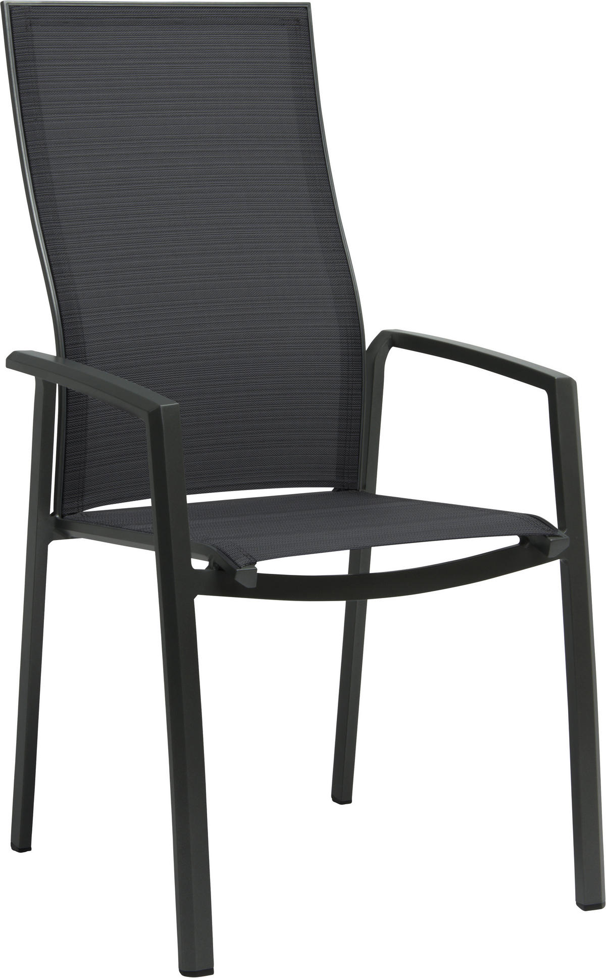 STAPELSESSEL in Metall, Textil Anthrazit, Grau  - Anthrazit/Grau, Basics, Textil/Metall (56/110/70cm) - Stern