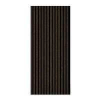 AKUSTIKPANEEL Eiche lackiert 57.25/1.9/119 cm  - Eichefarben, KONVENTIONELL, Holzwerkstoff/Textil (57.25/1.9/119cm)