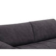 SCHLAFSOFA Leinenoptik Dunkelgrau  - Dunkelgrau/Schwarz, Design, Kunststoff/Textil (198/91/100cm) - Carryhome