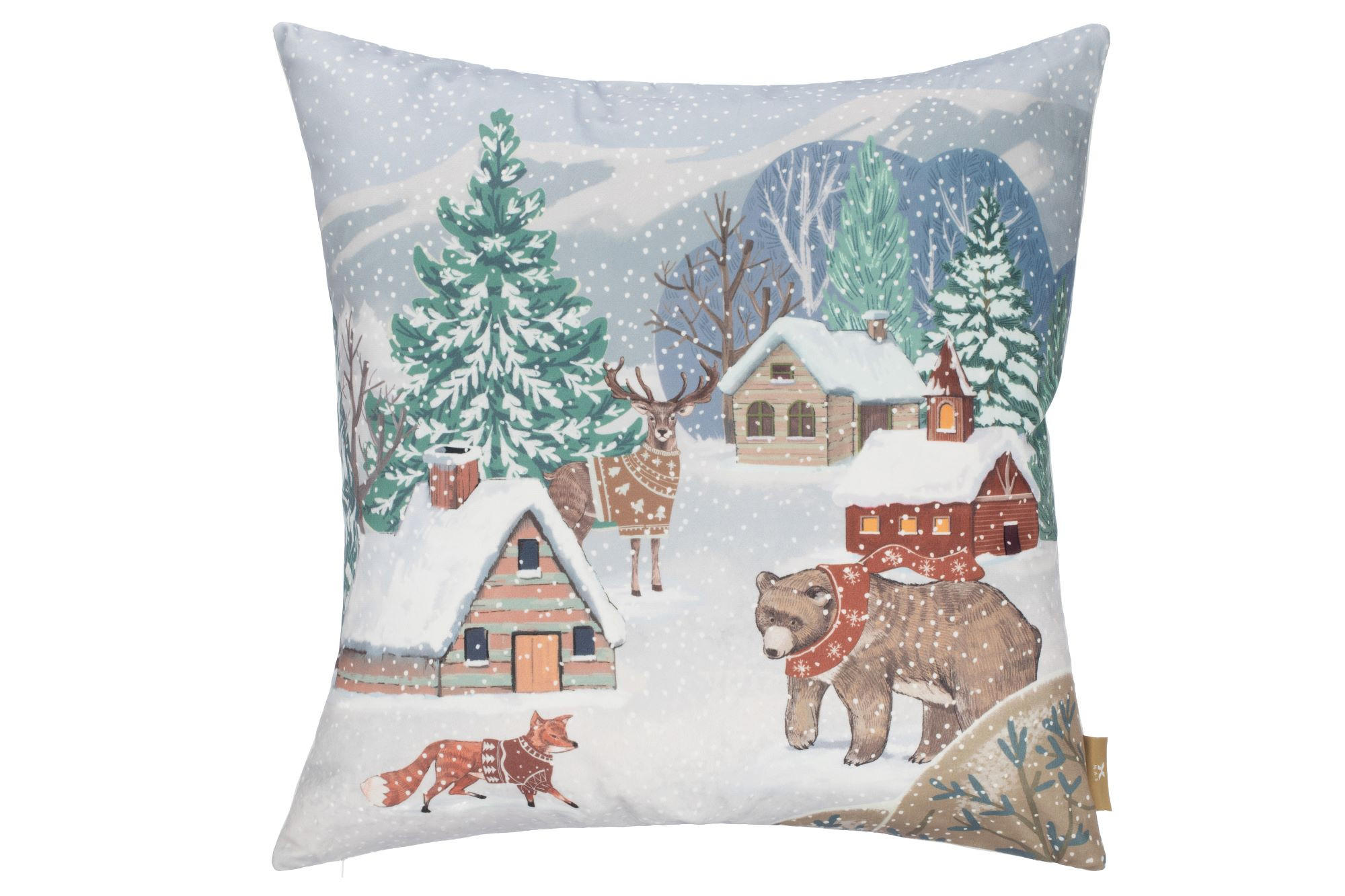 X-Mas POTAH NA POLŠTÁŘ 45/45 cm