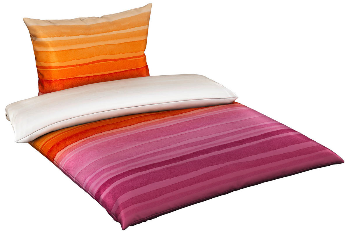 POVLEČENÍ, satén, terracotta, 140/200 cm - terracotta, Trend, textil (140/200cm) - Esposa