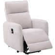 RELAXSESSEL Leinenoptik    - Schwarz/Naturfarben, Design, Textil/Metall (74/101/92cm) - Carryhome