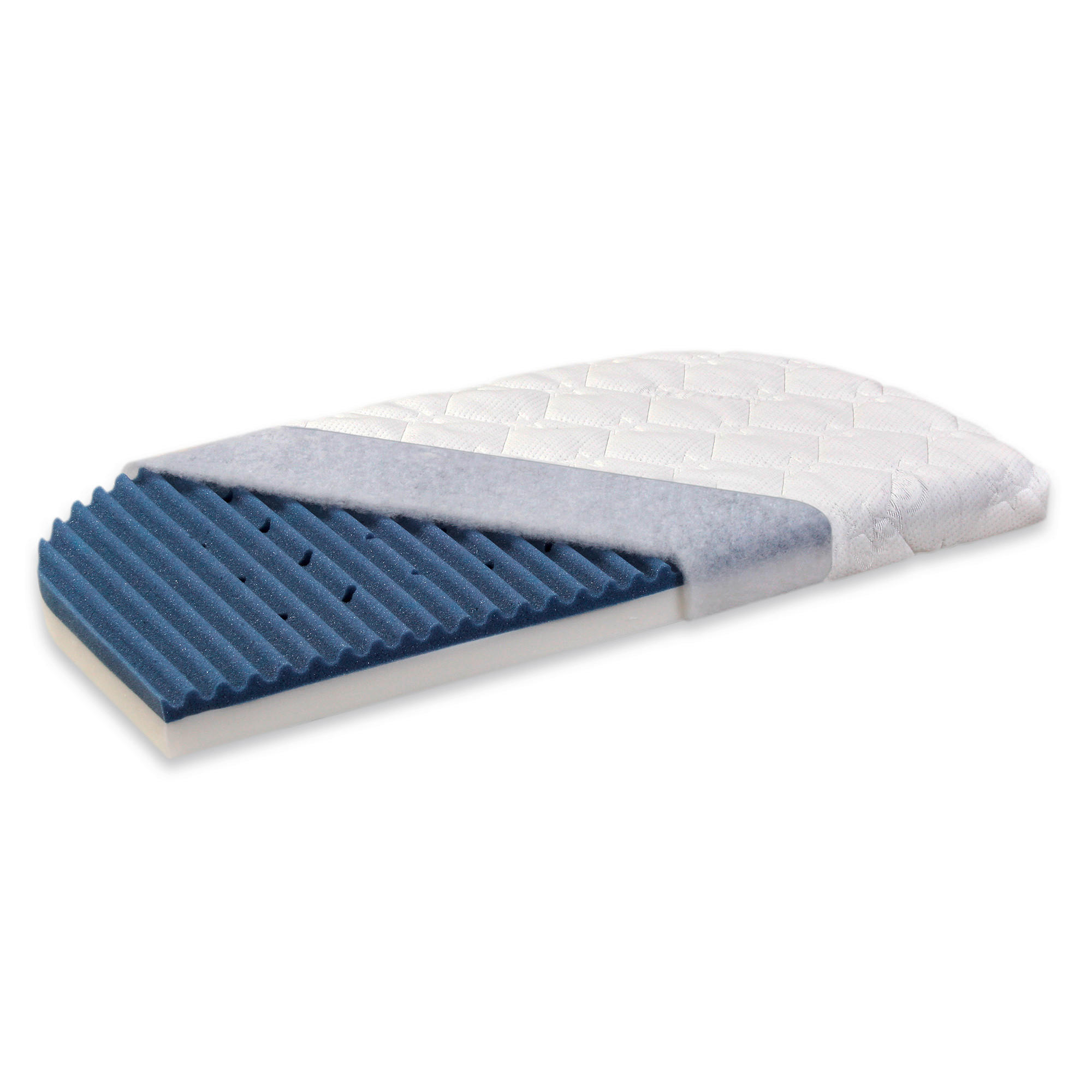 BEISTELLBETTMATRATZE  89/49,5 cm    - Basics, Textil (89/49,5cm) - Babybay