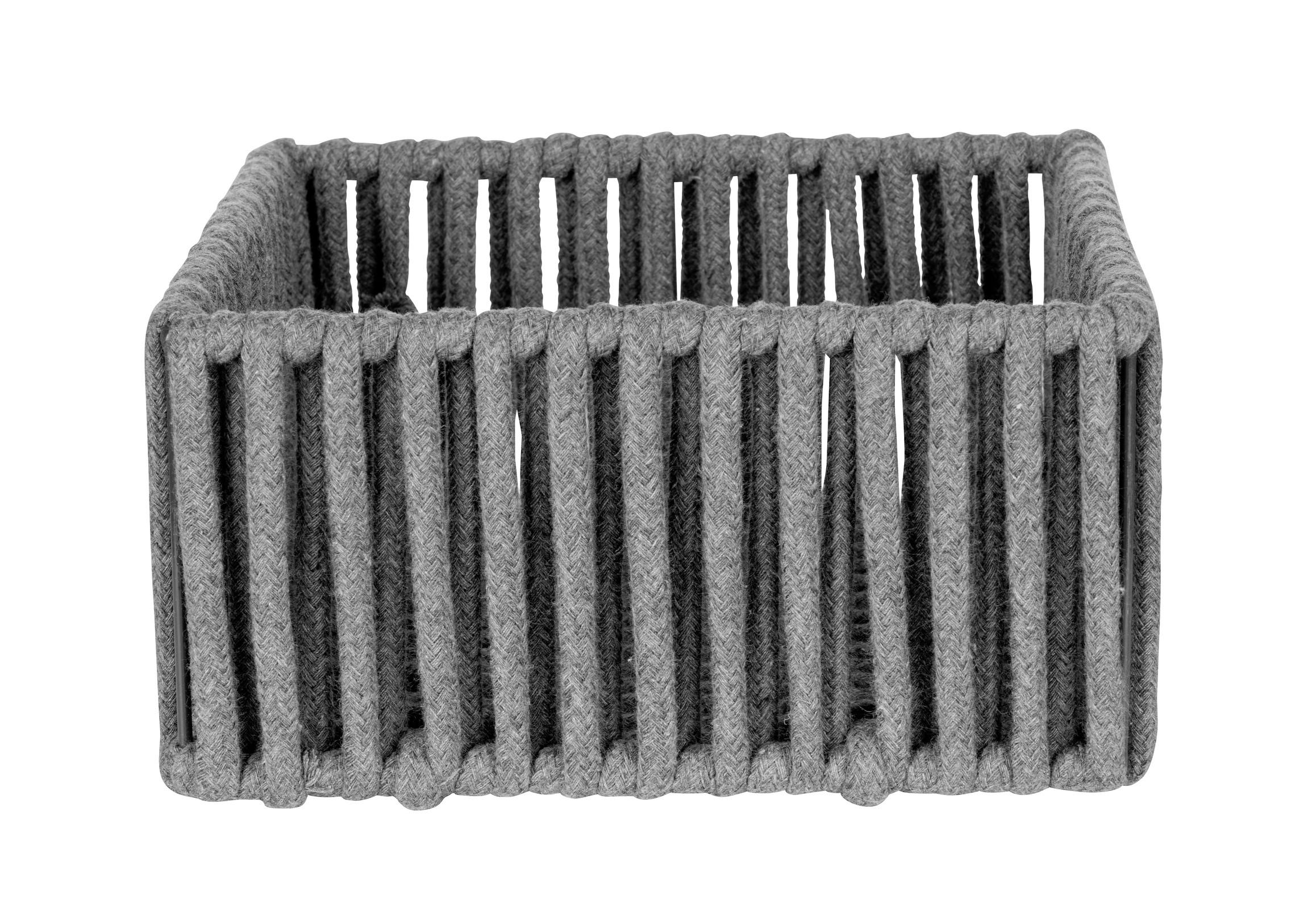 AUFBEWAHRUNGSKÖRBCHEN  - Grau, KONVENTIONELL, Textil (20/10/20cm) - Schöner Wohnen