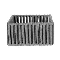 AUFBEWAHRUNGSKÖRBCHEN  - Grau, Konventionell, Textil (20/10/20cm) - Schöner Wohnen