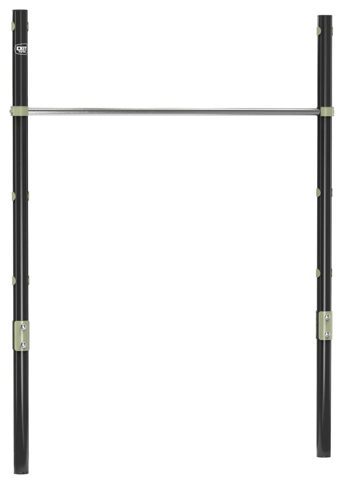 KLETTERGERÜST - Schwarz/Hellgrün, MODERN, Metall (115/154/10cm)