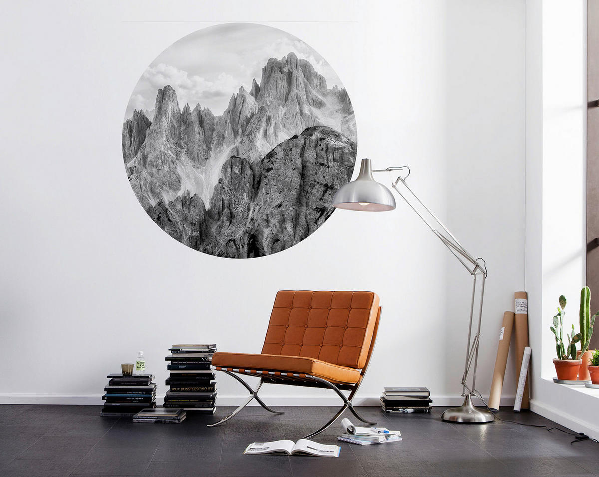 FOTOTAPETE - Schwarz/Weiß, Trend (125cm)