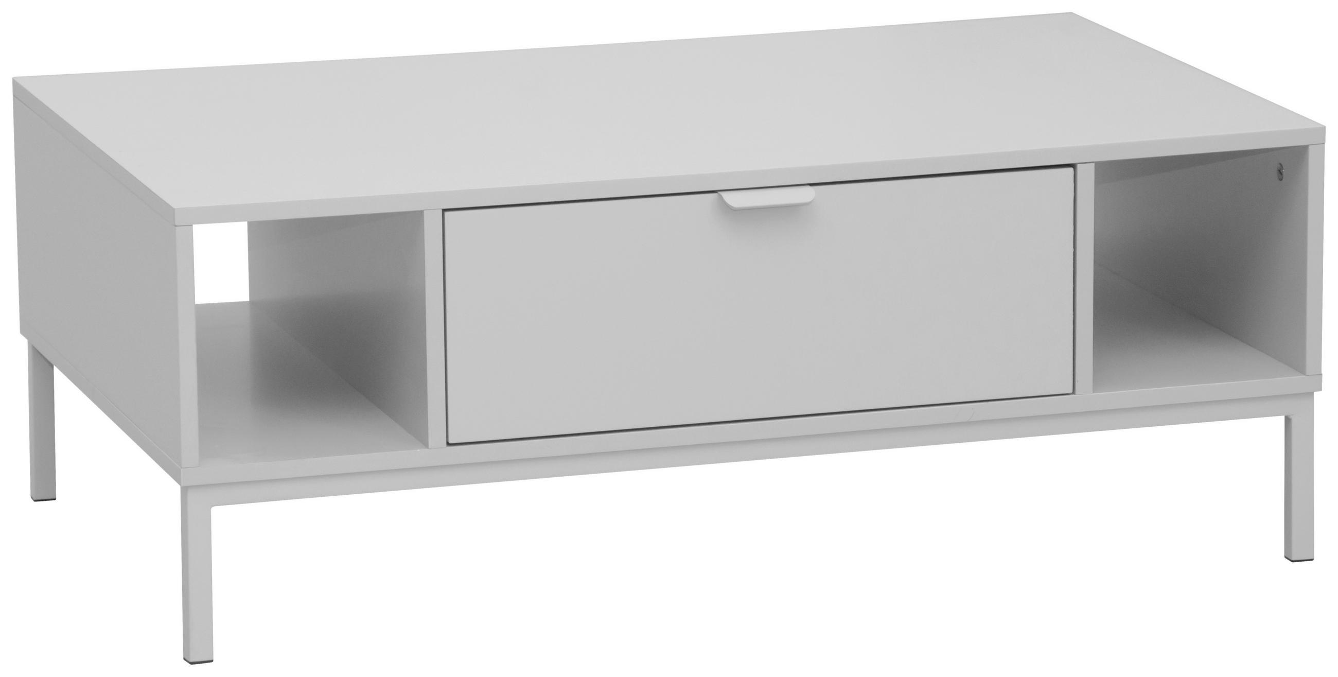 COUCHTISCH 100/60/38 cm rechteckig Kaschmir  - Kaschmir, Design, Holzwerkstoff/Metall (100/60/38cm) - MID.YOU