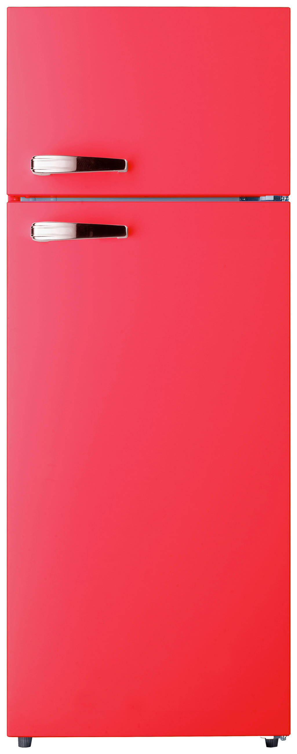 KÜHL-GEFRIER-KOMBINATION GK210-2 FR  - Rot, Trend, Kunststoff/Metall (54/143/54,5cm) - PKM