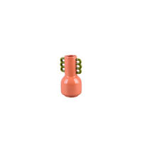 DEKOVASE  - Orange, Basics, Keramik (15,5/14/26,5cm)
