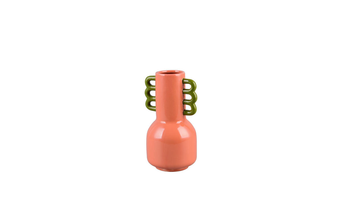 DEKOVASE  - Orange, Basics, Keramik (15,5/26,5/14cm)