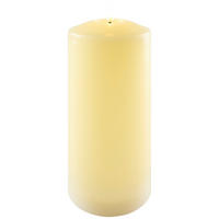 LED SVIEČKA plast, prírodné materiály   - krémová, Basics, plast/prírodné materiály (10/22,5cm) - Ambia Home
