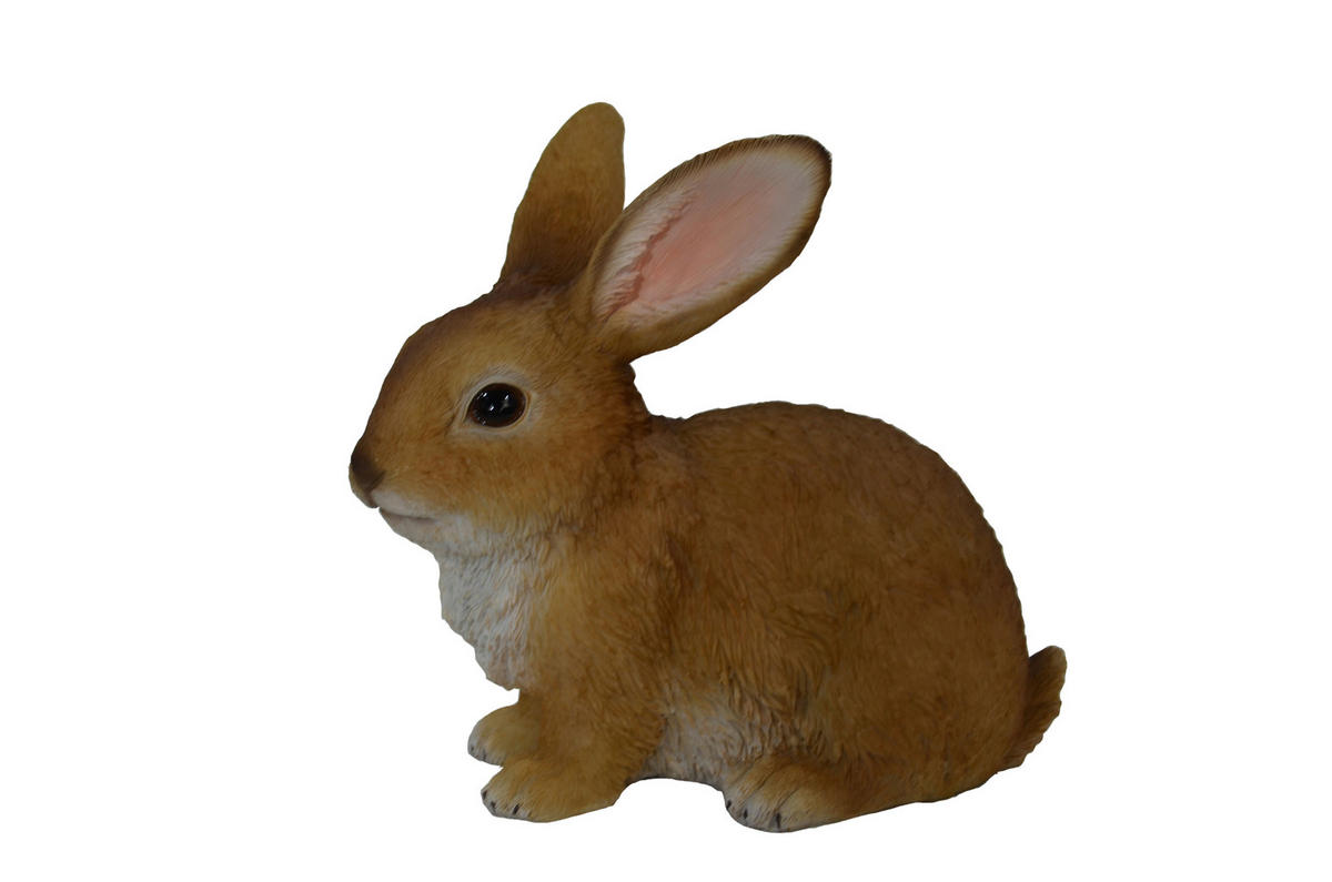 DEKOHASE - Braun, LIFESTYLE, Kunststoff (19,5/11,5/18,5cm)