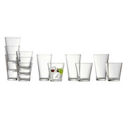 GLÄSERSET 12-teilig - Klar, Basics, Glas - HOMEWARE