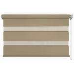 DOPPELROLLO 140/160 cm  - Braun, Basics, Textil (140/160cm) - Homeware
