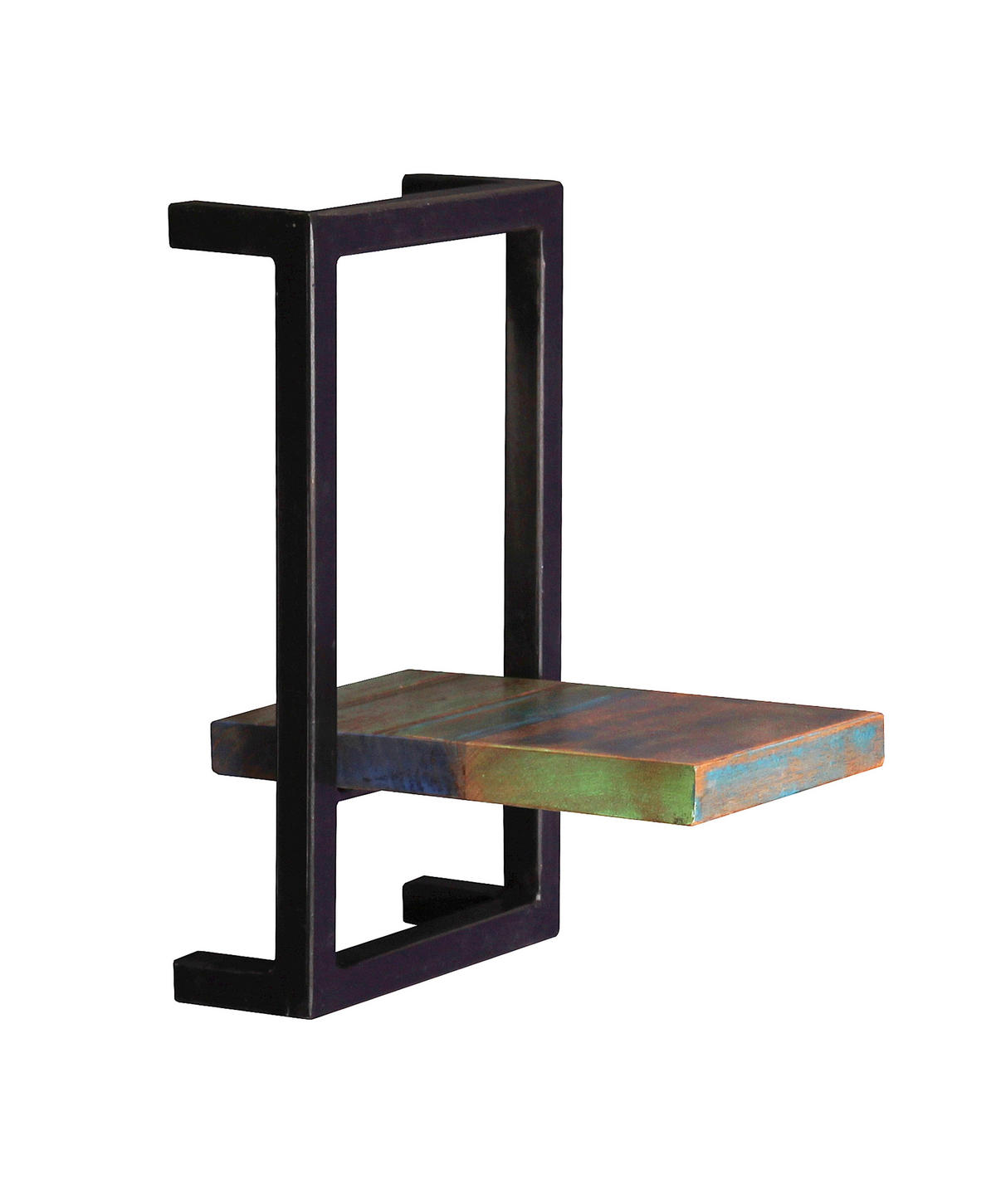 WANDREGALSET 90/75/25 cm  - Multicolor/Schwarz, Design, Holz/Metall (90/75/25cm) - MID.YOU