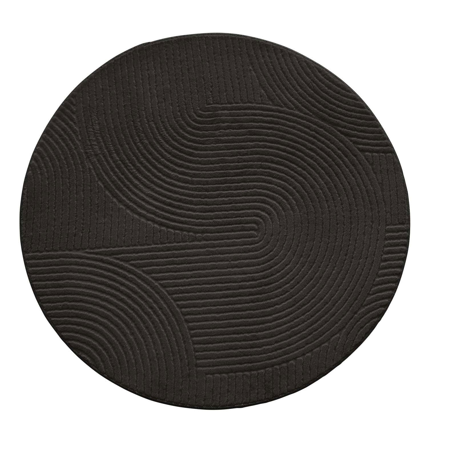 WEBTEPPICH 80 cm Homestyle Anthrazit  - Anthrazit, Design, Textil (80cm) - Novel