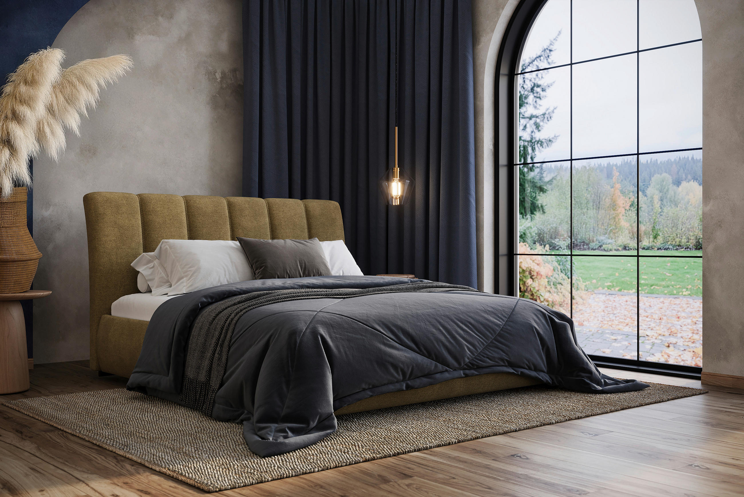 Polsterbett Mit Bettkasten 180x200 Cm Bilbao