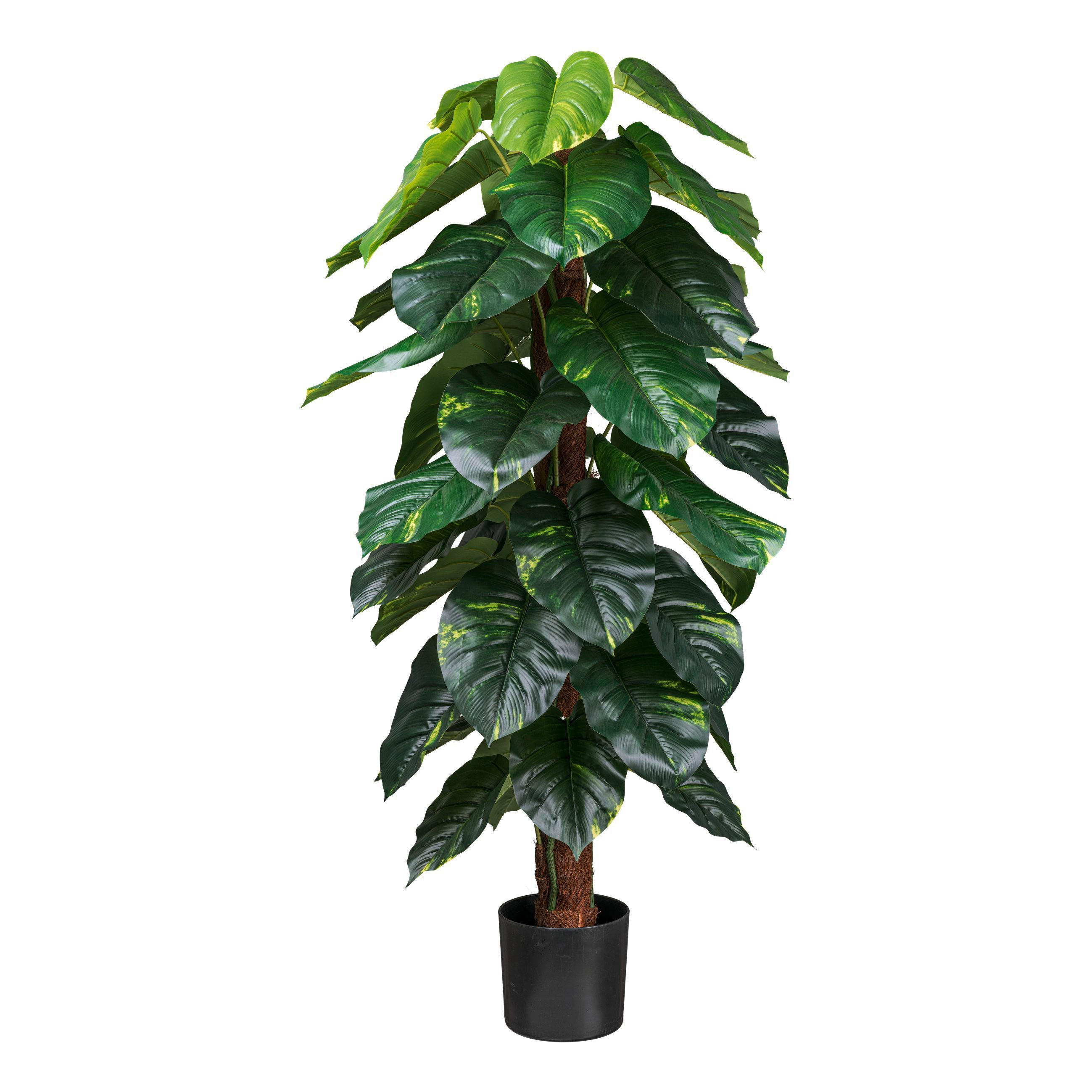 KUNSTBLUME - Schwarz/Braun, Design, Kunststoff (150cm) - P & B