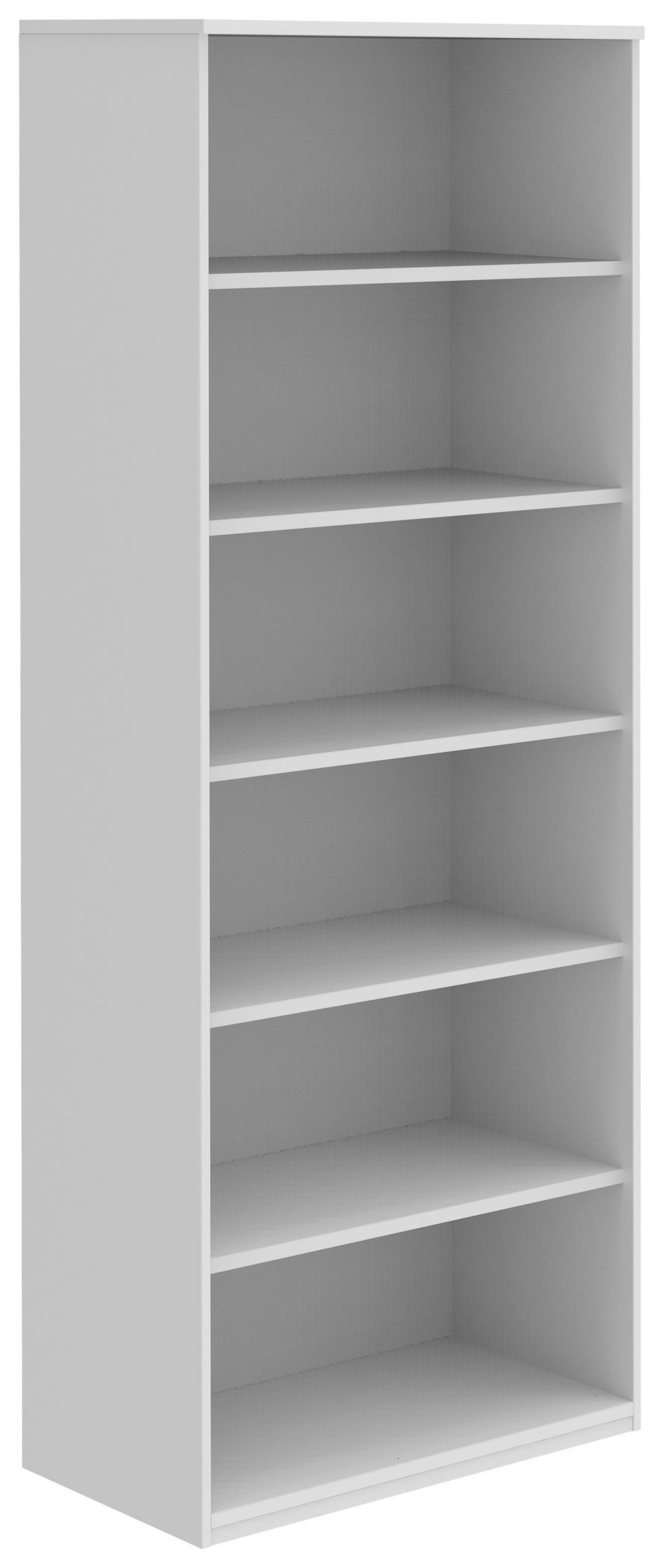 AKTENREGAL 80/217,4/43 cm  - Weiss, Konventionell, Holzwerkstoff (80/217,4/43cm) - Moderano