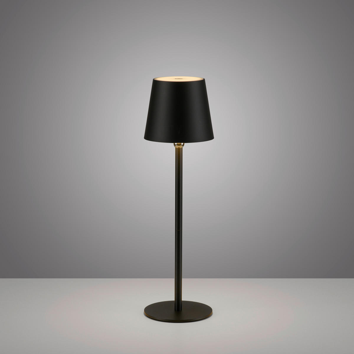 LED-TISCHLEUCHTE Boteria 11/11/37 cm   - Schwarz, MODERN, Kunststoff/Metall (11/11/37cm)