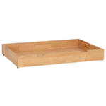 BETTSCHUBKASTEN Buchefarben  - Buchefarben, Design, Holz/Kunststoff (120/16/80cm) - Linea Natura