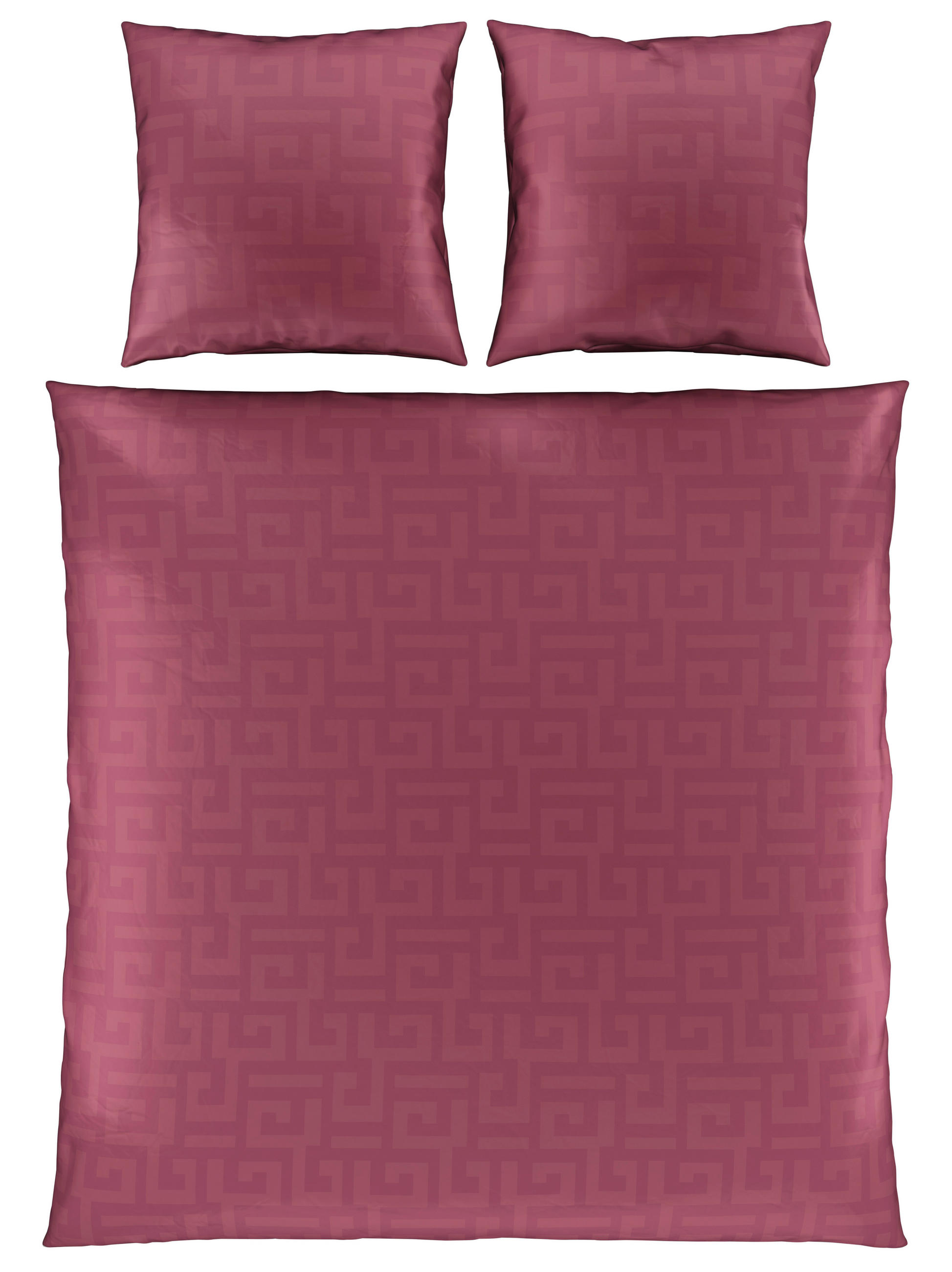 WENDEBETTWÄSCHE 3-teilig Satin 200/200 cm  - Lila, Basics, Textil (200/200cm) - Bio:Vio