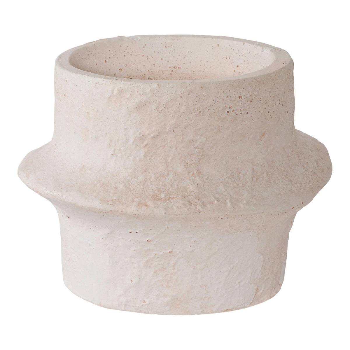 KERZENHALTER-SET - Creme, Basics, Stein