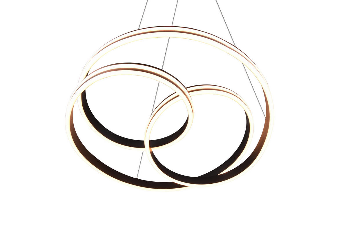 LED-HÄNGELEUCHTE 60/150 cm    - Schwarz, Basics, Metall (60/150cm) - Trio Leuchten