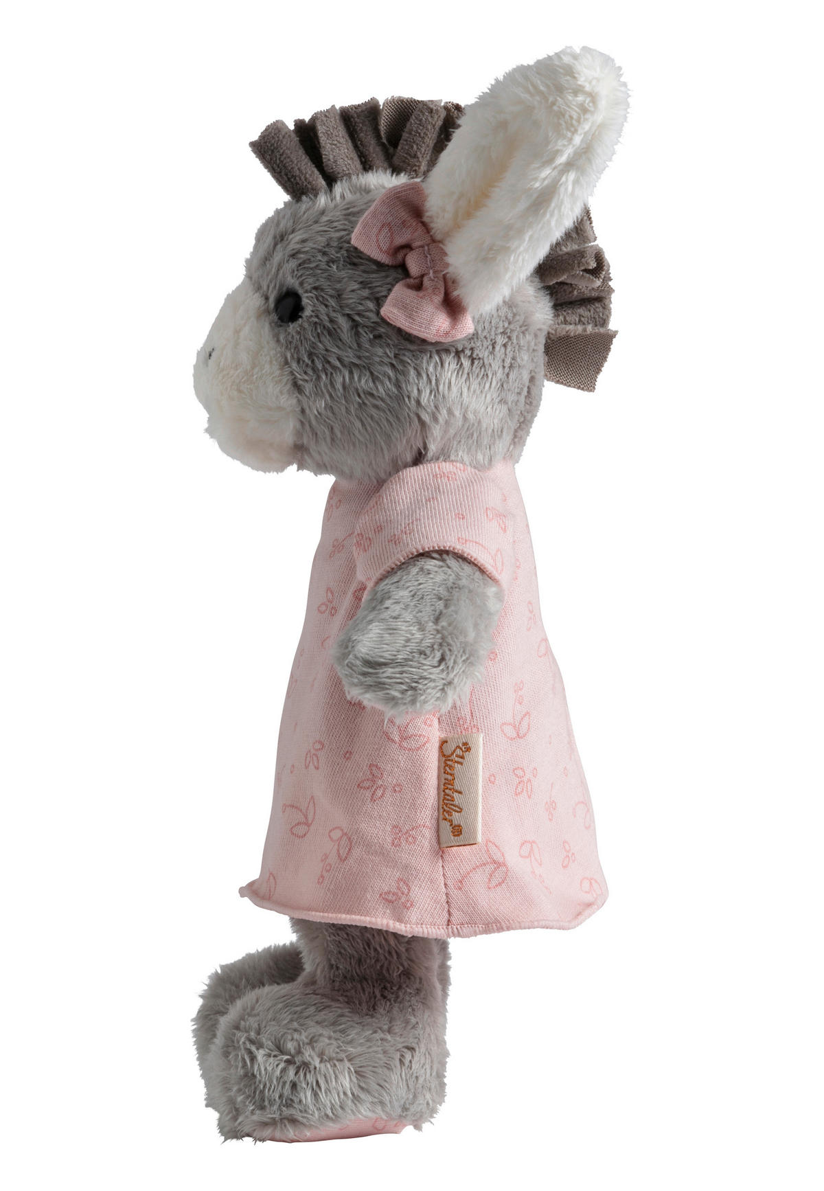 SPIELTIER - Hellrosa, Basics, Textil (20/10/7cm) - Sterntaler