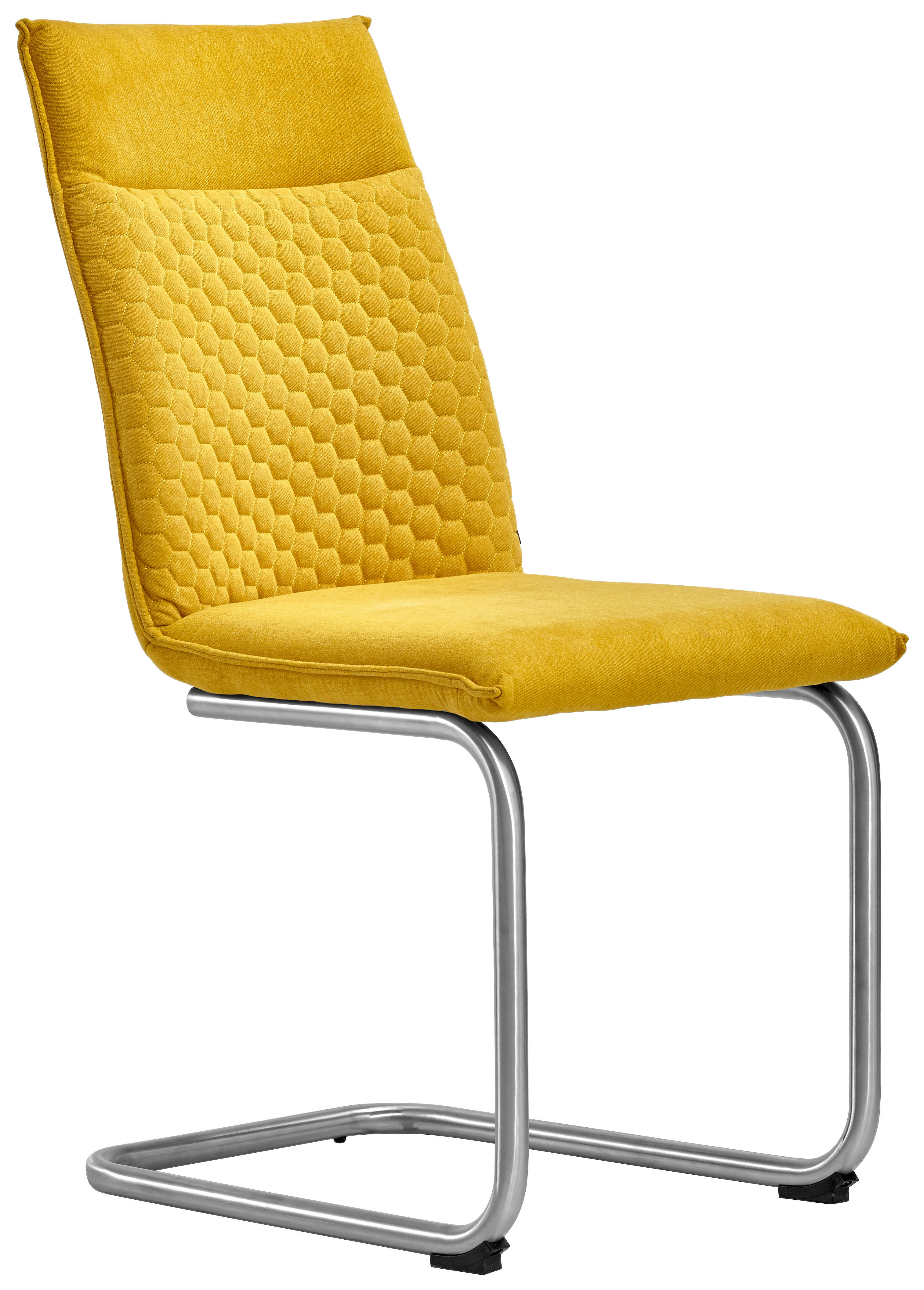 HOUPACÍ ŽIDLE, žlutá - žlutá/barvy nerez oceli, Design, kov/textil (47/92/59cm) - Xora