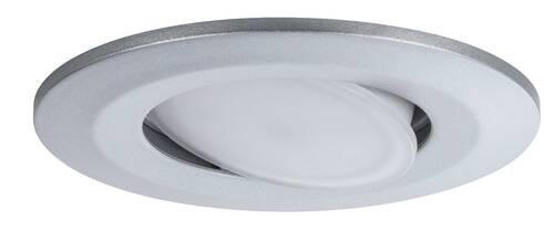 LED-DECKENLEUCHTE 9 cm  - Chromfarben, Basics, Kunststoff (9cm) - Paulmann