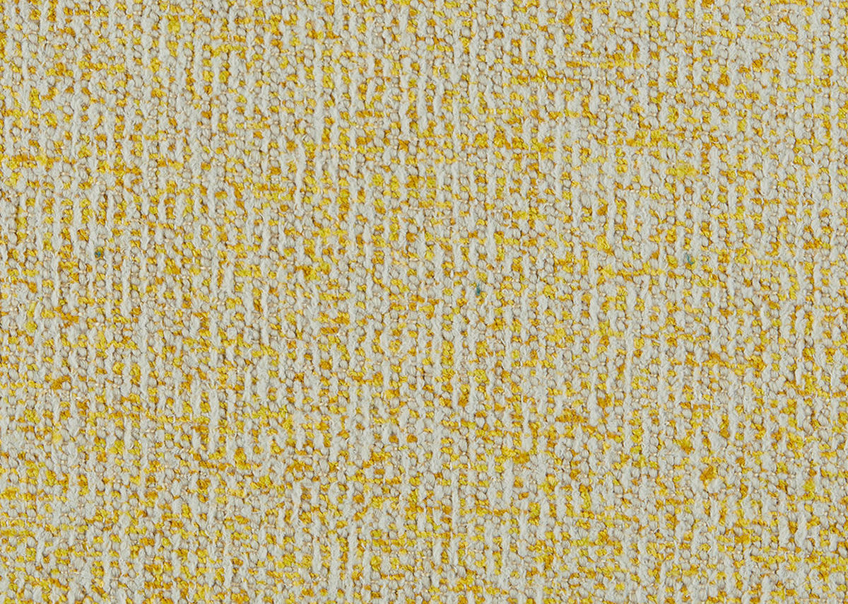 ECKSOFA in Struktur Gelb  284/205 cm  - Gelb/Schwarz, Design, Kunststoff/Textil (284/205cm) - Xora