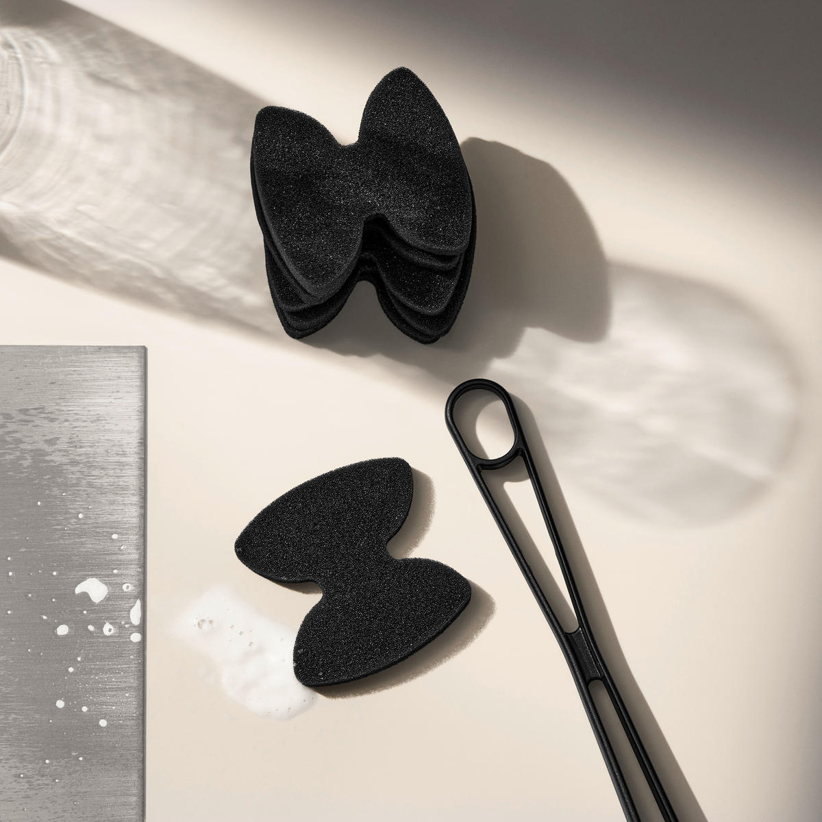 FLASCHENBÜRSTE - Schwarz, Design, Kunststoff (52/13/8cm) - WMF