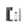 WASSERSPRUDLER WOODY BLACK  - Schwarz, Basics, Naturmaterialien/Kunststoff (24.5/13/41cm) - mysoda