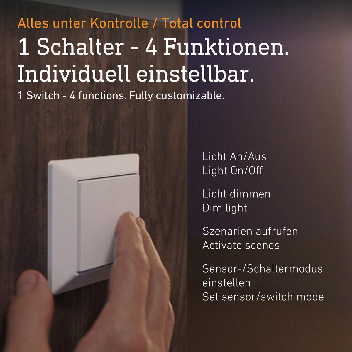 SCHALTER - Trend (8.1/8.1/1.5cm) - Steinel