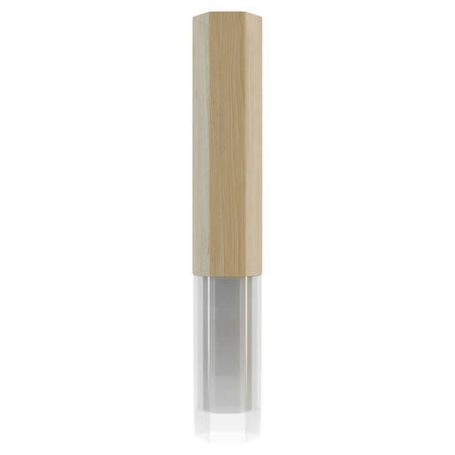 DECKENSTRAHLER 4,6/23 cm   - Eichefarben, Natur, Glas/Holz (4,6/23cm)