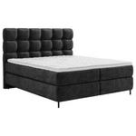 BOXSPRINGBETT 180/200 cm  in Schwarz  - Schwarz, Trend, Textil/Metall (180/200cm) - Esposa