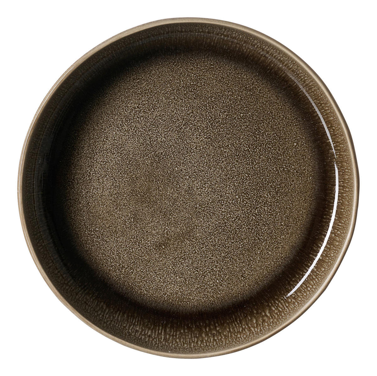 SUPPENTELLER Braun Steingut Eda Umbra  - Braun, KONVENTIONELL, Keramik (17/3cm) - Ritzenhoff Breker