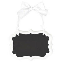 PLOŠČA IZ SKRILAVCA  14/10 cm   - črna/bela, Basics, naravni materiali (14/10cm)