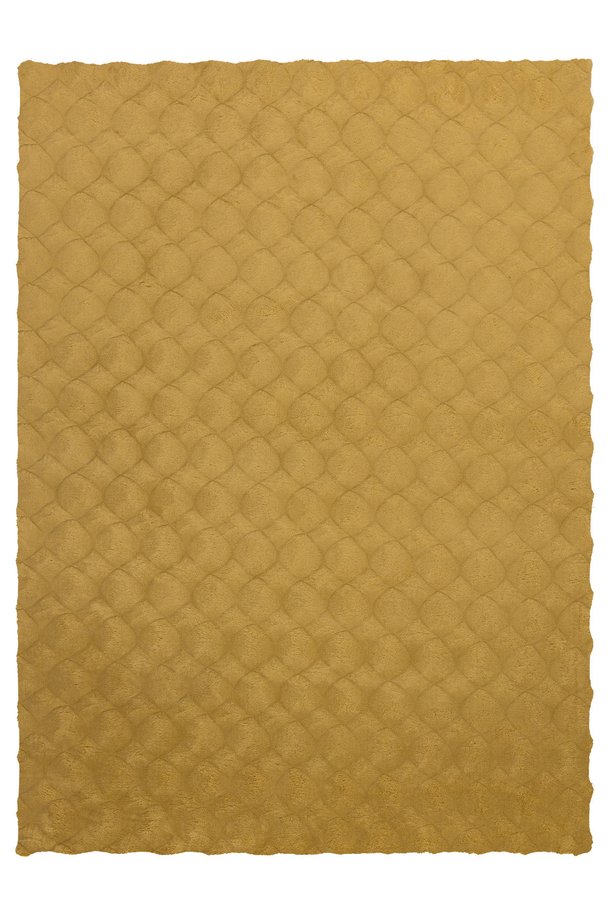 HOCHFLORTEPPICH 120/170 cm My Diamond Cut Gelb  - Gelb, Design, Textil (120/170cm) - Obsession