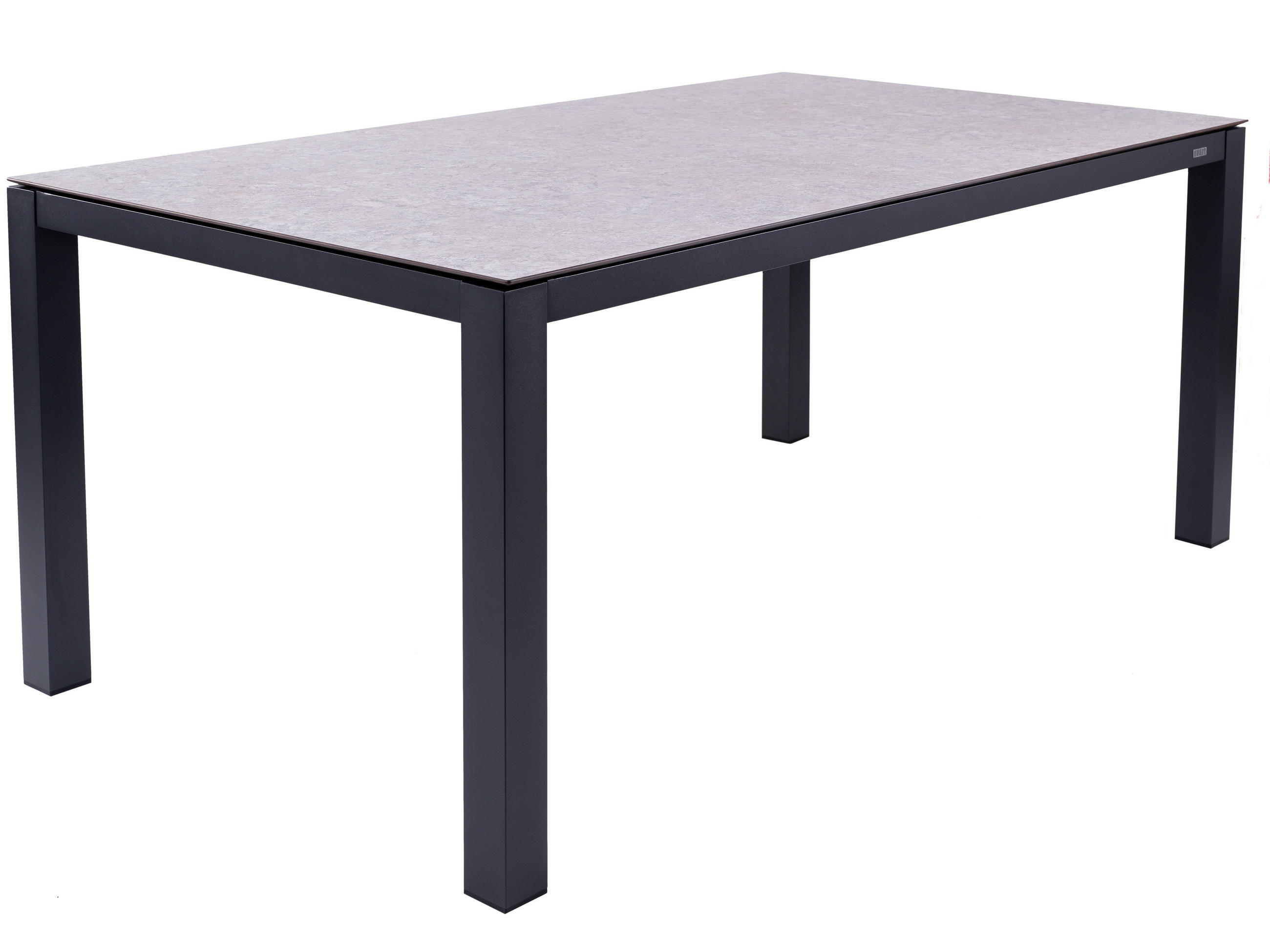 GARTENTISCHGESTELL 210/100/74 cm Metall  - Graphitfarben, Design, Metall (210/100/74cm) - Zebra 