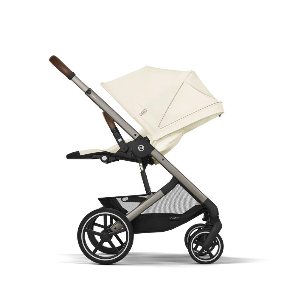 KINDERWAGEN  Balios S Lux  Seashell Beige  - Taupe/Beige, Basics, Textil/Metall (87/60/108cm) - cybex GOLD