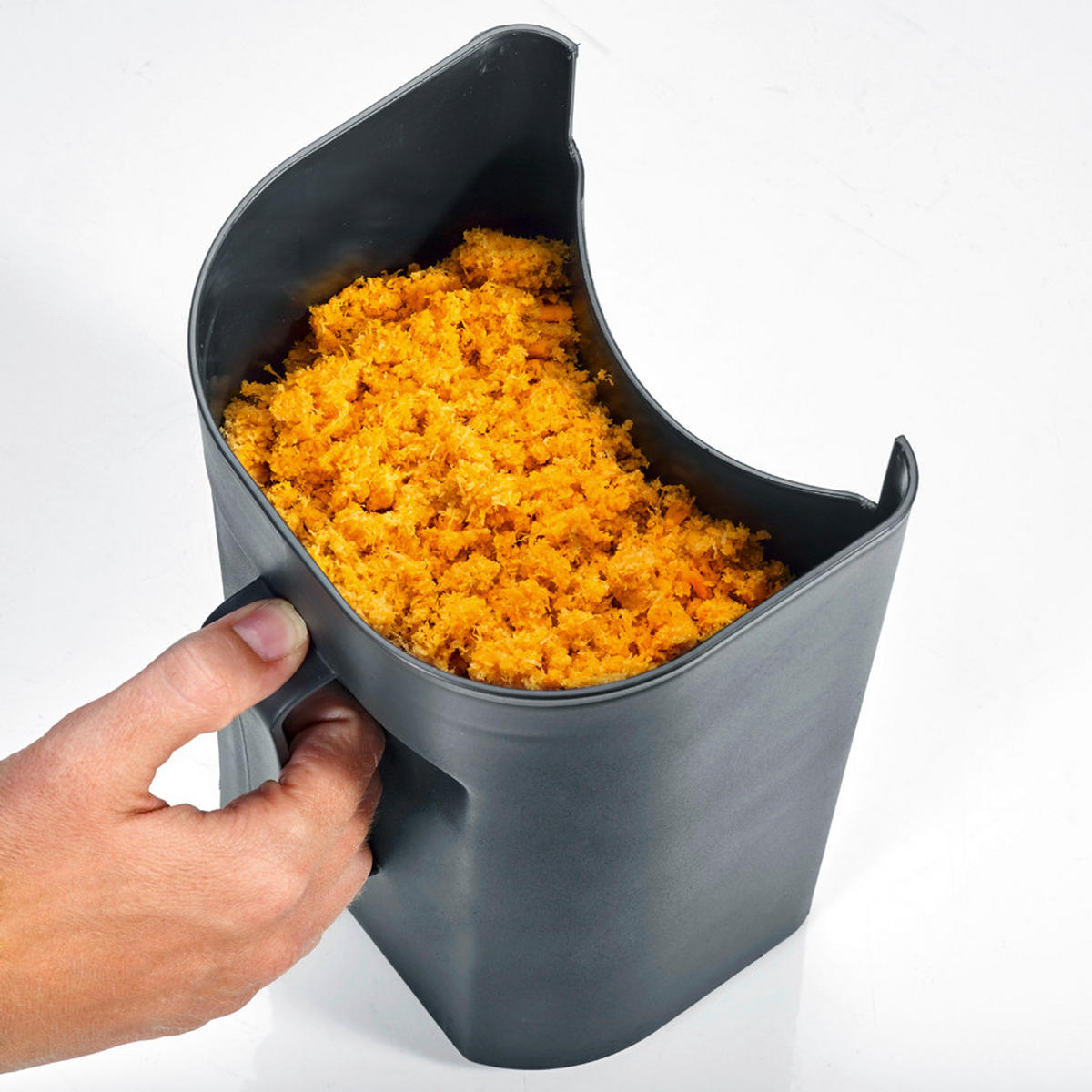 ENTSAFTER  - Edelstahlfarben/Schwarz, KONVENTIONELL, Kunststoff/Metall (24/40/45cm) - Severin